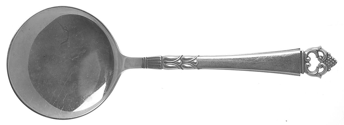 Danish Crown (Sterling) Solid Pastry Server by Frigast-1