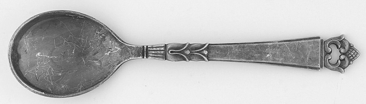 Danish Crown (Sterling) Round Bowl Soup Spoon (Bouillon) by Frigast-1