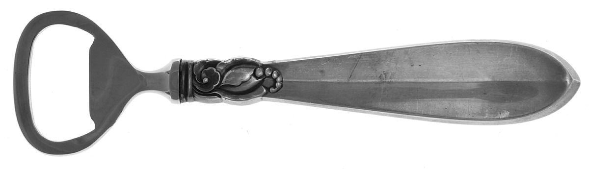 Princess Fuchsia (Sterling) Bottle Opener with Stainless Bowl by Frigast-1