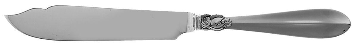 Princess Fuchsia (Sterling) Individual Fish Knife with Stainless Blade by Frigast-1