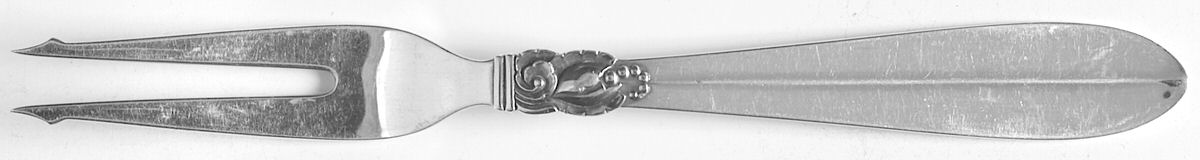 Princess Fuchsia (Sterling) Short Handle Pickle/Olive Fork by Frigast-1