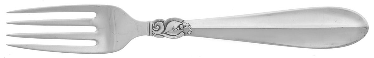 Princess Fuchsia (Sterling) Dessert Fork by Frigast-1