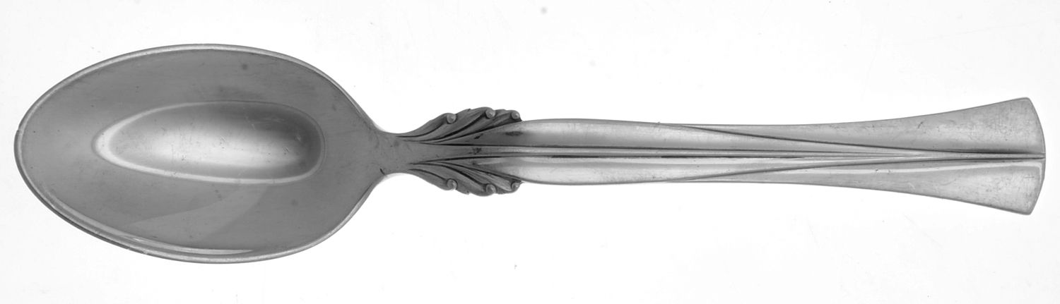 Queen Christina (Sterling) Dessert/Oval Soup Spoon by Frigast-1