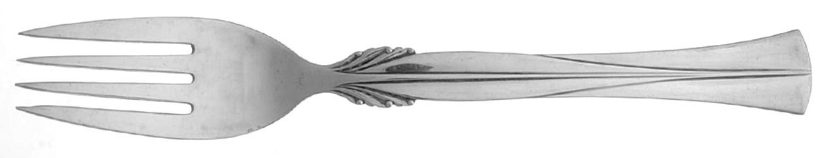 Queen Christina (Sterling) Individual Salad Fork by Frigast-1