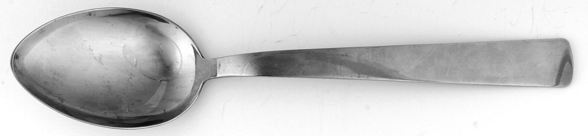 Milano (Stainless) Solid Serving Spoon by Fraser Krupp-1
