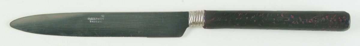 Antigua-Brown (Stainless) New French Solid Knife by Farberware-1