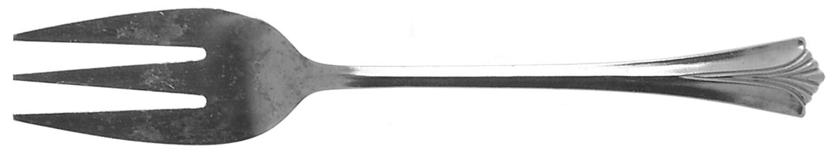Bayport (Stainls) Medium Solid Cold Meat Serving Fork by Farberware-1