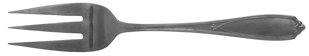 Casselbury (Stainless) Medium Solid Cold Meat Serving Fork by Farberware-1