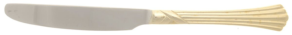 Chambord Gold (Gold Electroplate) New French Solid Knife by Farberware-1