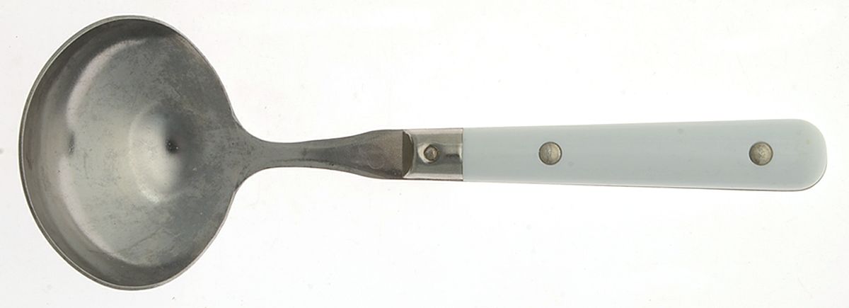 Colours-White (Stainless) Solid Gravy Ladle by Farberware-1