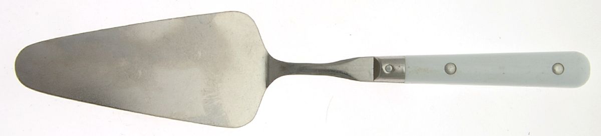 Colours-White (Stainless) Pie Server with Stainless Blade by Farberware-1