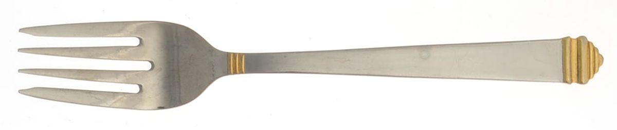 Crown Royale Gold Accent (Stainless) Individual Salad Fork by Farberware-1