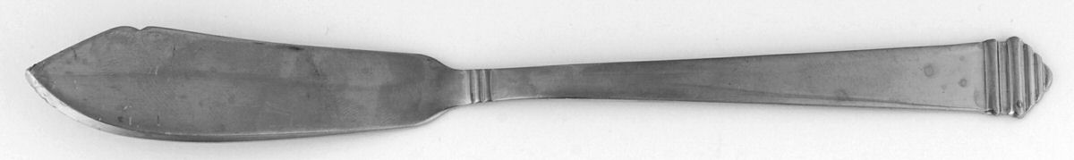 Crown Royale (Stainless) Flat Handle Master Butter Knife by Farberware-1