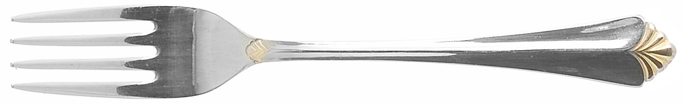 Darcey-Gold Accent (Stainless) Individual Salad Fork by Farberware-1