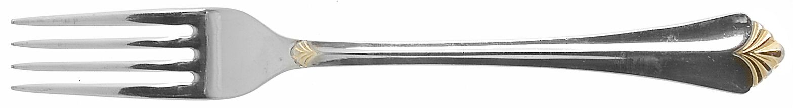 Darcey-Gold Accent (Stainless) Fork by Farberware-1