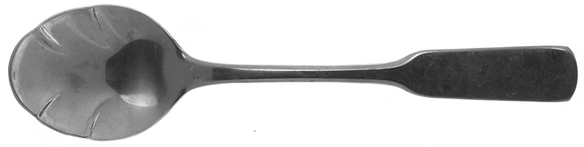 Darien (Stainless) Sugar Shell Spoon by Farberware-1