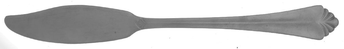 Darcey (Stainless) Flat Handle Master Butter Knife by Farberware-1