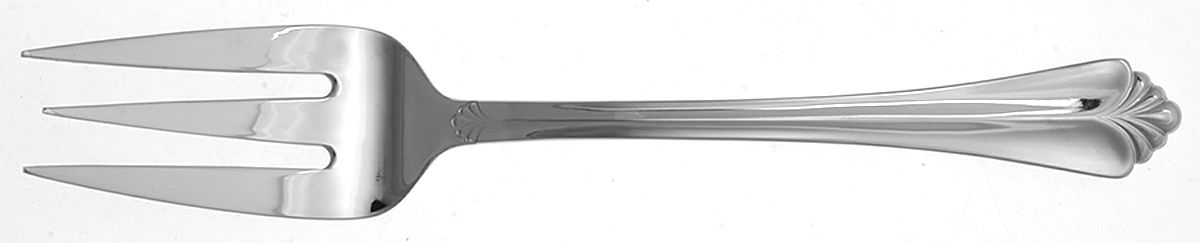Darcey (Stainless) Medium Solid Cold Meat Serving Fork by Farberware-1