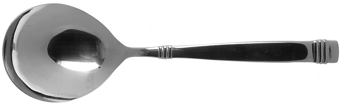 Europa (Stainless) Solid Smooth Casserole Spoon by Farberware-1