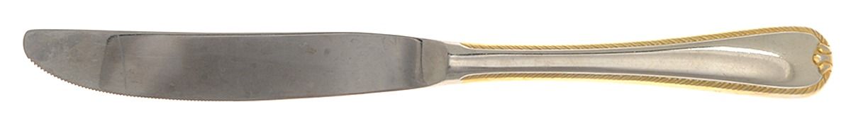 Feather-Gold Accent (Stainless, Gold Accent) Modern Hollow Knife by Farberware-1