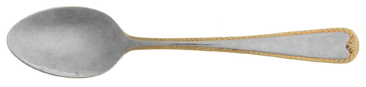 Feather-Gold Accent (Stainless, Gold Accent) Teaspoon by Farberware-1