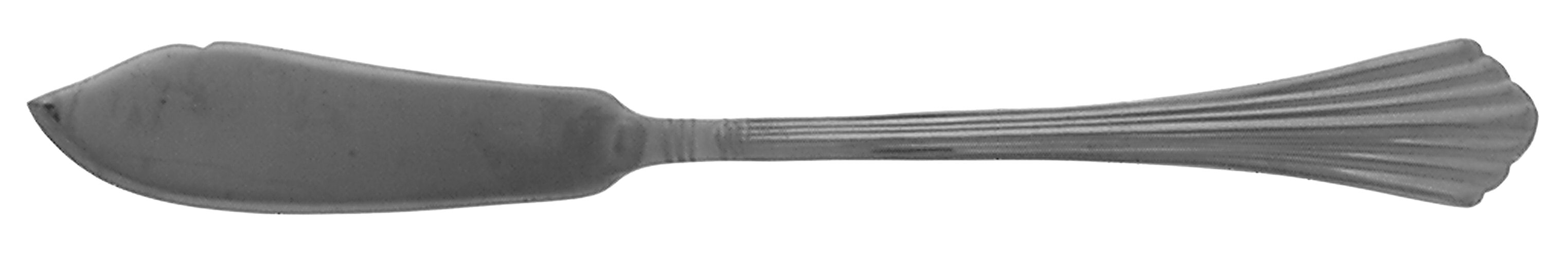 Heron (Stainless) Flat Handle Master Butter Knife by Farberware-1