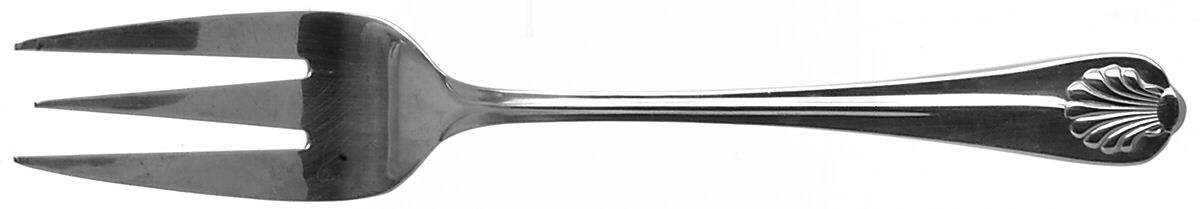 Jubilee (Stainless) Large Solid Cold Meat Serving Fork by Farberware-1