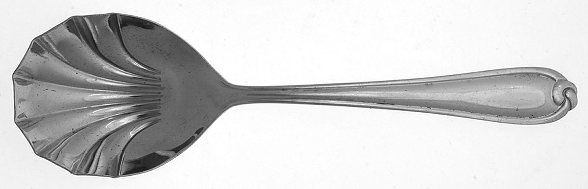 Knot (Stainless, 13%) Solid Shell Casserole Spoon by Farberware-1
