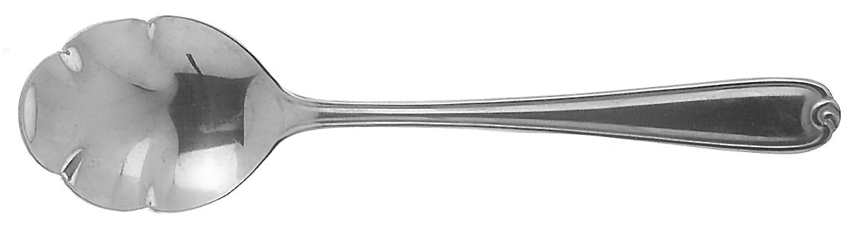 Knot (Stainless, 13%) Sugar Shell Spoon by Farberware-1