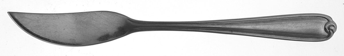 Knot (Stainless, 18-8) Flat Handle Master Butter Knife by Farberware-1