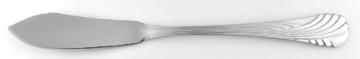 La Scala-Affection (Stainless) Flat Handle Master Butter Knife by Farberware-1
