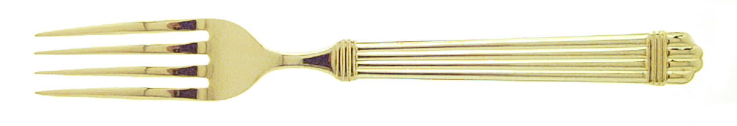 Marissa-Gold (Gold Electroplate) Fork by Farberware-1