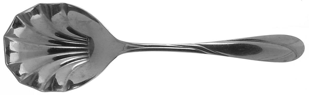 Nicole (Stainless) Solid Shell Casserole Spoon by Farberware-1