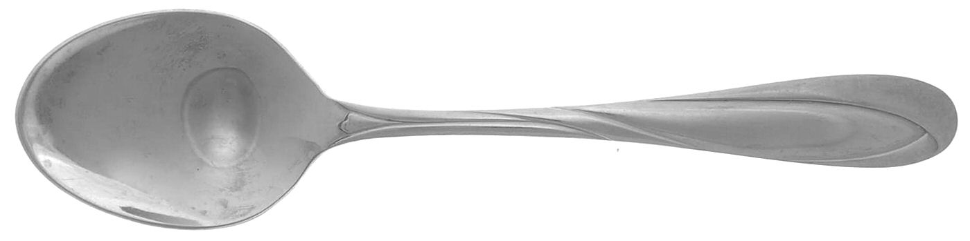 Nicole (Stainless) Place/Oval Soup Spoon by Farberware-1