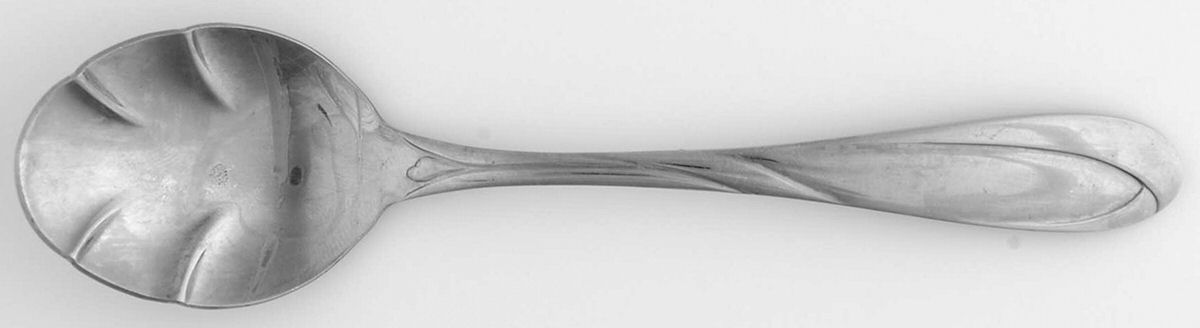 Nicole (Stainless) Sugar Shell Spoon by Farberware-1