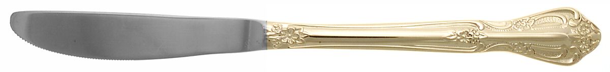 Regal-Gold (Gold Electroplate) Modern Solid Knife by Farberware-1