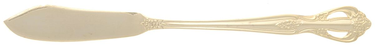 Regal-Gold (Gold Electroplate) Flat Handle Master Butter Knife by Farberware-1