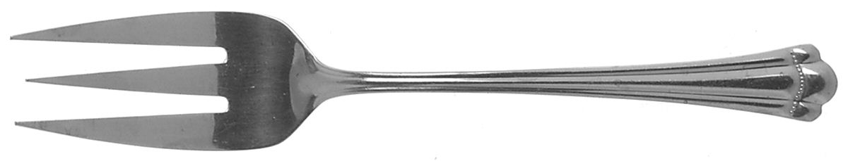 Romance (Stainls) Medium Solid Cold Meat Serving Fork by Farberware-1