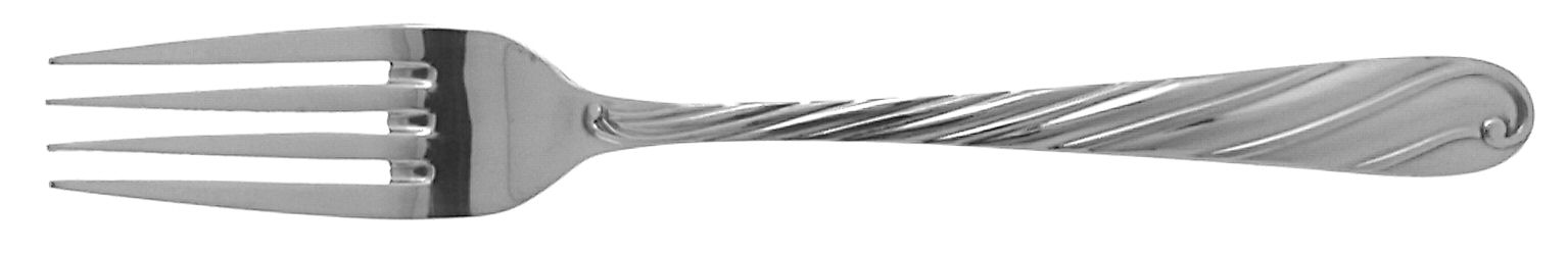 Swirl (Stainless) Fork by Farberware-1