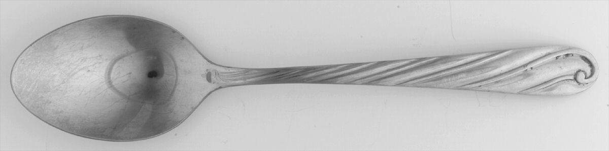 Swirl (Stainless) Place/Oval Soup Spoon by Farberware-1