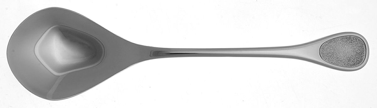 Happy Day-Plain (Stainless) Solid Serving Spoon by Furst Furosil-1