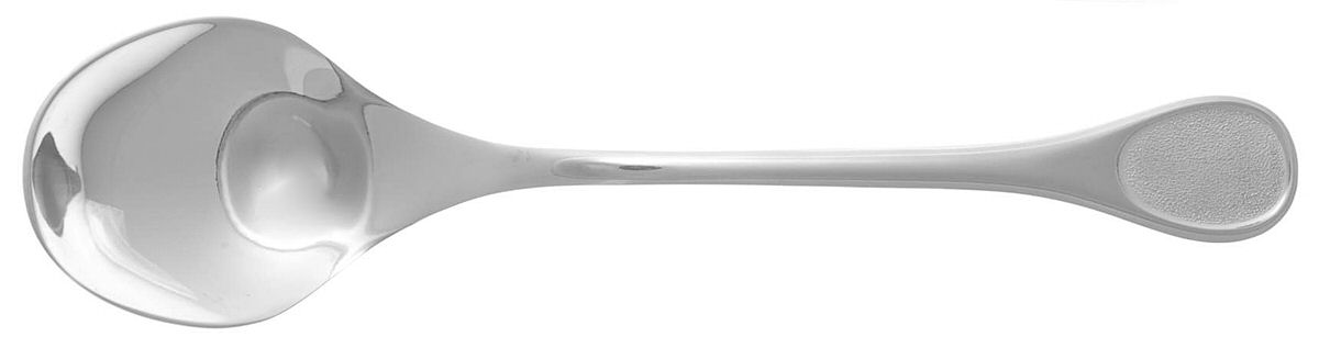 Happy Day-Plain (Stainless) Place/Oval Soup Spoon by Furst Furosil-1