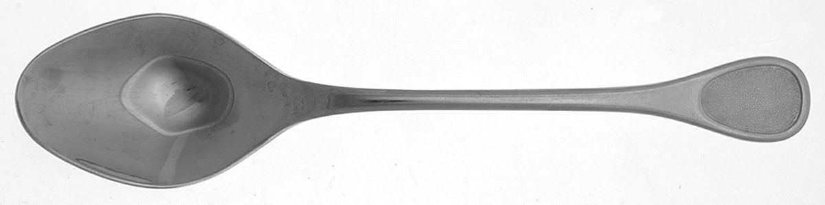 Happy Day-Plain (Stainless) Tablespoon (Serving Spoon) by Furst Furosil-1