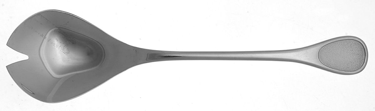 Happy Day-Plain (Stainless) Solid Serving Fork by Furst Furosil-1
