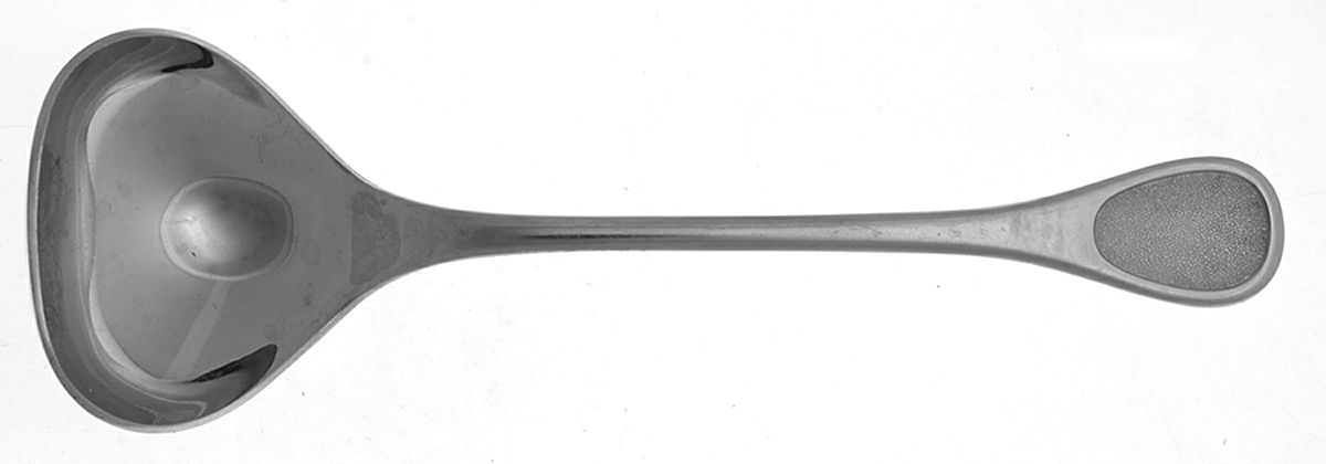 Happy Day-Plain (Stainless) Solid Gravy Ladle by Furst Furosil-1