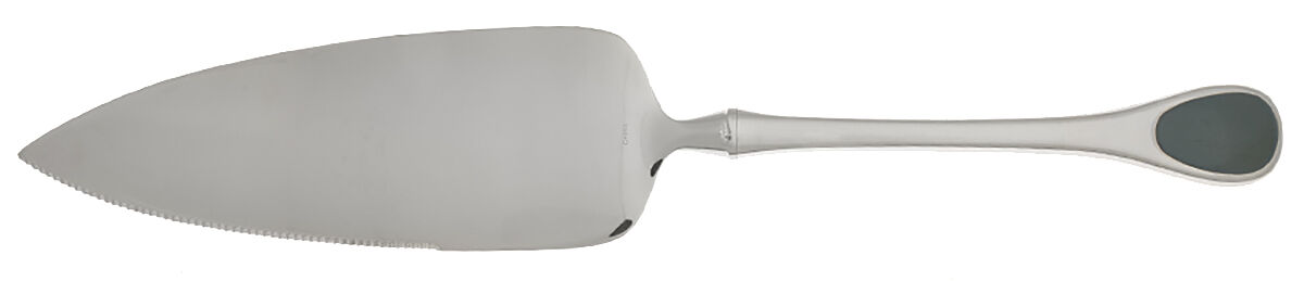 Happy Day-Blue (Stainless) Pie Server with Serrated Stainless Blade HC by Furst Furosil-1