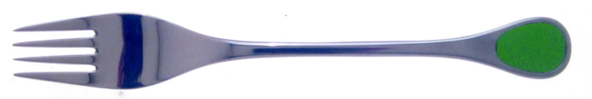 Happy Day-Green (Stainless) Fork by Furst Furosil-1
