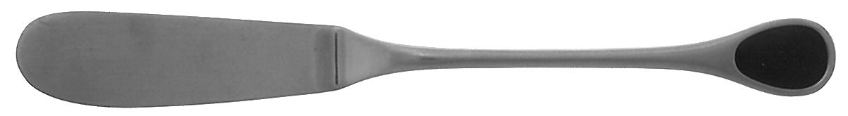 Happy Day-Black (Stainless) Flat Handle Master Butter Knife by Furst Furosil-1