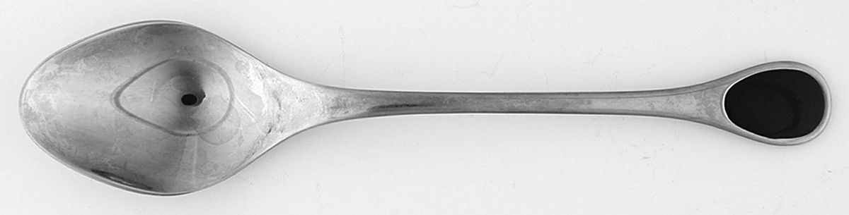 Happy Day-Black (Stainless) Teaspoon by Furst Furosil-1