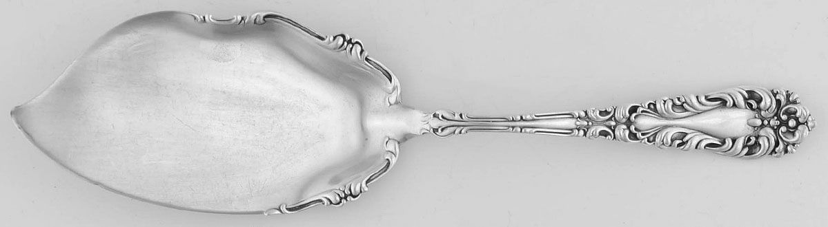 Athene-Crescendo (Sterling, 1890) Solid Ice Cream Serving Knife by Frank Whiting-1